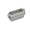 Вилка (штыревая вставка) 16C (1-16) + земля 16А 250V 4kV Винт 1..2.5 мм? Типоразмер 16A Серия A Прямой ввод, 29423 | код 29423 | KLEMSAN