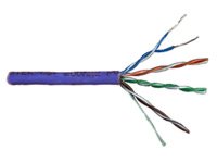 Кабель LANMASTER патч-кордовый FTP, 4x2, кат 5E, 100Mhz, PVC, синий, 305 м | код LAN-5EFTP-PT-BL | LANMASTER