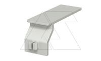 Держатель кабеля для распределительного канала LK (серый) | код 6178092 | OBO Bettermann