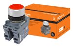 Кнопка с фиксацией MP2-20R в сборе d22мм 1з+1р красная TDM | код SQ0747-0007 | TDM