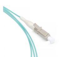 Патч-корд оптический LANMASTER, симплексный, LC/PC-LC/PC, OM3, LSZH, 3.0 м | код LAN-LC-LC/OM3-3.0 | LANMASTER