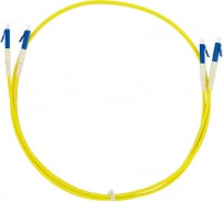 Патч-корд оптический LANMASTER, LSZH, дуплексный, LC/APC-LC/APC, SM OS2, 0.5 м | код LAN-2LC-2LC/SA-0.5 | LANMASTER