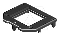 Накладка GB23 P3 для монтажной коробки GB3 с отверстием для установки 2М розетки Modul45 | код 7407264 | OBO Bettermann