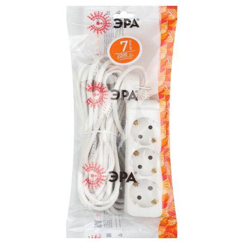Удлинитель Россия UX-3e-7m c заземл, 3х0,75мм2, ПВС, 3гн, 7м UX-3e-7m | код Б0038577 | ЭРА фото 3 Удлинитель Россия UX-3e-7m c заземл, 3х0,75мм2, ПВС, 3гн, 7м UX-3e-7m | код Б0038577 | ЭРА фото 3