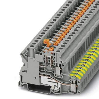 Проходные клеммы UT 4-PE/MT P/P | код 3046140 | PHOENIX CONTACT
