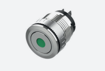 TS6A100-0AM10-R20/P02 Кнопка TS6A, плоская, плав. нажатие,момент.действие, маркировка КРУГ , 2НО, крас., шт | код TS6A100-0AM10-R20/P02 | SUPU