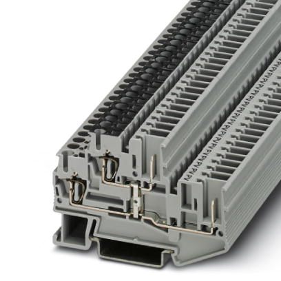 Двухъярусные клеммы STTB 2,5/2P-PV SO | код 3040928 | PHOENIX CONTACT