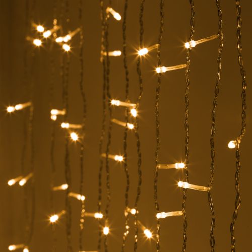 Гирлянда светодиодная "Занавес" 3х2м 240LED тепл. бел. 220В Holiday INZL-01W Intro Б0060437 фото 4 Гирлянда светодиодная "Занавес" 3х2м 240LED тепл. бел. 220В Holiday INZL-01W Intro Б0060437 фото 4