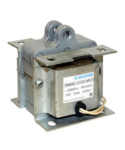 ЭМИС-3100 МУ3, 380В, тянущее исполнение, ПВ 100%, IP20, с гибкими выводами, электромагнит (ЭТ) | код ET003961 | Электротехник