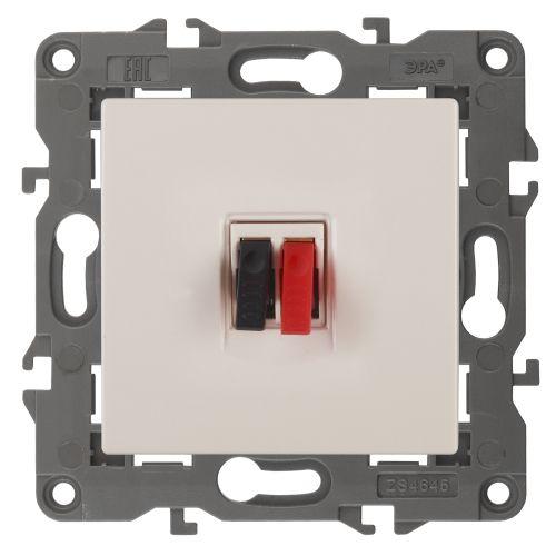 Розетка аудио, Эра Elegance, сл.кость, 14-3111-02 | код Б0034321 | ЭРА