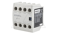 Блок-контакт вспом. AU-4-22, 2NO+2NC, фронт. монтаж, для контакторов UKC(D)-9_85, 330_800 | код AU-4-22 | Kripal