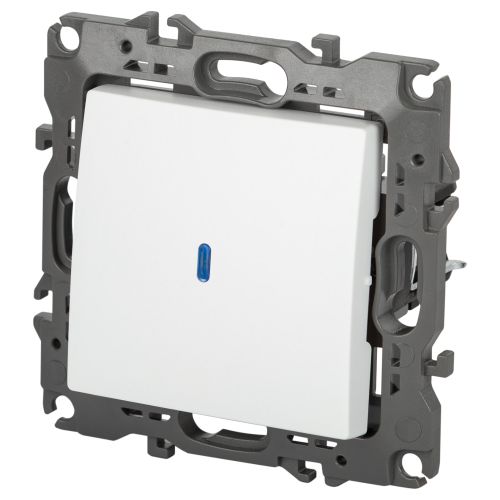 Выключатель Серия 12 12-1102-01М с подсветкой, 10АХ-250В, белый матовый | код Б0065679 | ЭРА фото 3 Выключатель Серия 12 12-1102-01М с подсветкой, 10АХ-250В, белый матовый | код Б0065679 | ЭРА фото 3