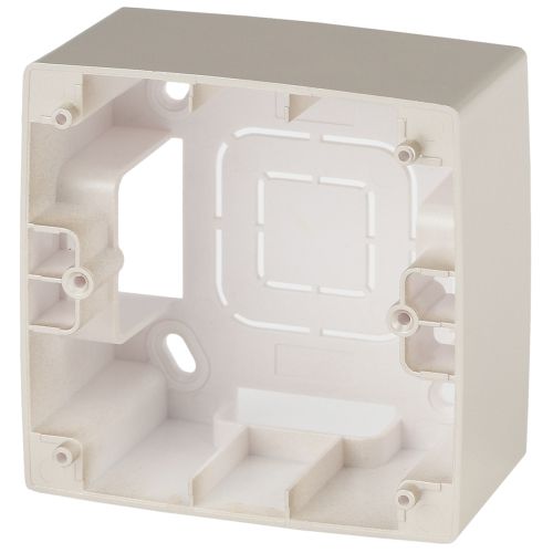 Коробка накладного монтажа 1 пост, Эра12, шампань (20/200/1600) 12-6101-04 | код Б0043163 | ЭРА