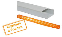 Кабель-канал 80х60 белый TDM (16 м) | код SQ0402-0023 | TDM