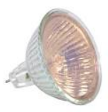 Лампа галогенная DR51 50Вт GU5.3 A38 RED PG Comtech | код CH913000 | COMTECH