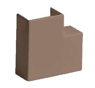 Поворот на 90 град. для РКК-32х16 (коричневый) | код ПВР-32х16-К | Ruvinil