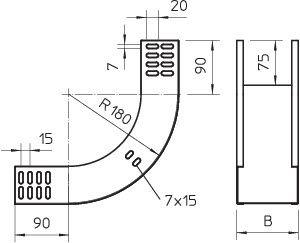 Вертикальный угол 90 град. внутренний 60x300 | код 7007017 | OBO Bettermann фото 2 Вертикальный угол 90 град. внутренний 60x300 | код 7007017 | OBO Bettermann фото 2