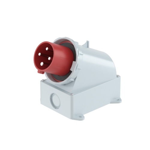 Вилка настенная WP IP67 63А 3P+E 400В | код DIS245M6396 | DKC