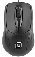 Мышь Оклик 305M черный оптическая (1000dpi) USB (3but) | код 412850 | Oklick