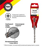 Бур по бетону 6х110мм крестовая пластина SDS PLUS | код KR-91-0801 | Kranz
