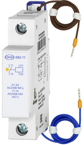 Контактор модульный КМ-11 AC230В УХЛ4 | код 2000016936575 | МЕАНДР