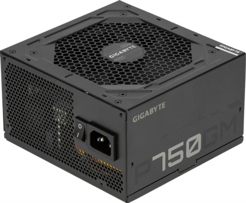 Блок питания Gigabyte ATX 750W GP-P750GM 80+ gold 24pin APFC 120mm fan 8xSATA Cab Manag RTL | код 1422411 | GIGABYTE