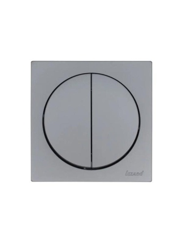 Выключатель 2-кл. СП OSEN 10А IP20 механизм сер. матов. LEZARD 743-7488-101 фото 3