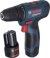 Дрель-шуруповерт Bosch GSR 120-LI аккум. патрон:быстрозажимной (кейс в комплекте) (06019G8000) | код 2022009 | BOSCH