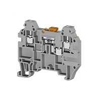 324 949, Клеммник 3-х выводной с размыкателем, 2,5 мм.кв., (серый), AVK 2,5 EA | код 0.0.0.3.24949 | KLEMSAN