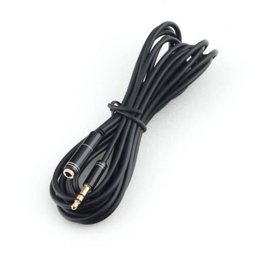 Кабель аудио удлинительный Cablexpert CCAB-02-35MF-3MB. 3.5 джек (M)/3.5 джек (F), черный, 3м, блистер | код CCAB-02-35MF-3MB | Cablexpert