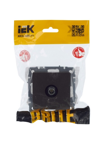 BRITE Розетка TV оконечная РТВ11-0-БрТБ темная бронза | код BR-A10-O-K45 | IEK фото 6