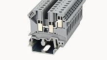 PC4-TW-01P-11-00Z(H), Клемма винтовая PC, 4 мм.кв., 3C, серый, шт | код 11010000070 | DEGSON