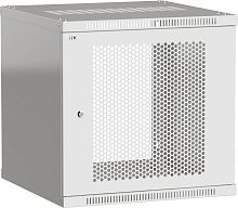 ITK Шкаф LINEA WE 9U 600х600мм дверь перфорированная серый | код LWE3-09U66-PF | IEK