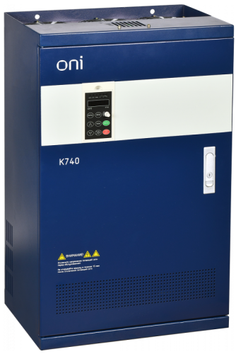 Преобразователь частоты K740 380В 3Ф 110-132кВт 210-253А Энк. ONI Запросите проектную скидку | код K740-33-110G132PM | ONI