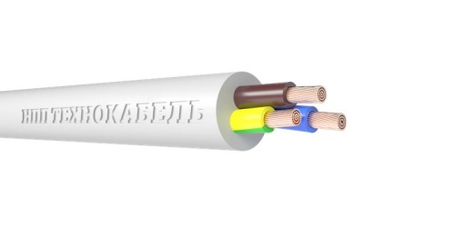 Провод ПВС 3х6 (2х6+1х6) 380В Б | код 00-00148794 | Технокабель