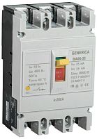 Выключатель автоматический ВА66-35 3Р 200А 25кА GENERICA | код. SAV30-3-0200-G | IEK 
