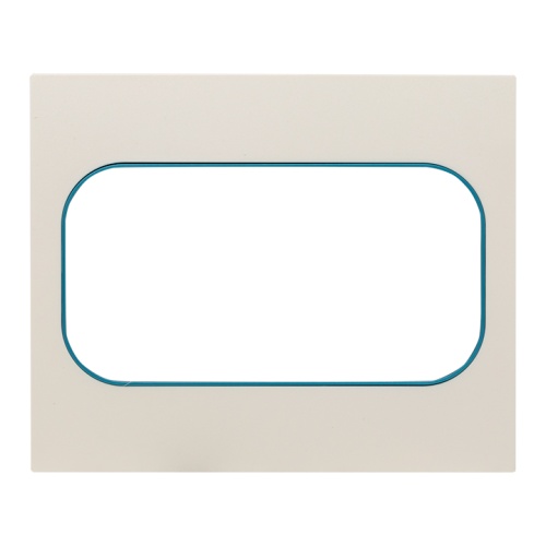 Стокгольм Рамка для розетки 2-местная белая с линией цвета синий PROxima | код EYM-G-302-30 | EKF Стокгольм Рамка для розетки 2-местная белая с линией цвета синий PROxima | код EYM-G-302-30 | EKF