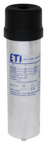 Конденсаторная батарея LPC 1,5kVAr (400V) | код 004656701 | ETI