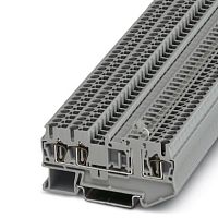 Клеммы с ножевыми размыкателями ST 2,5-TWIN-MT-MGY | код 3037960 | PHOENIX CONTACT