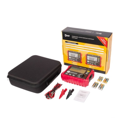 Мегаомметр цифровой KT 5203 "PROLINE" КВТ 89638 фото 9