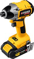 Винтоверт бесщеточный 20 В, 300 Нм, 2 АКБ (2 Ач), кейс | код CSB-300-2 | Steher