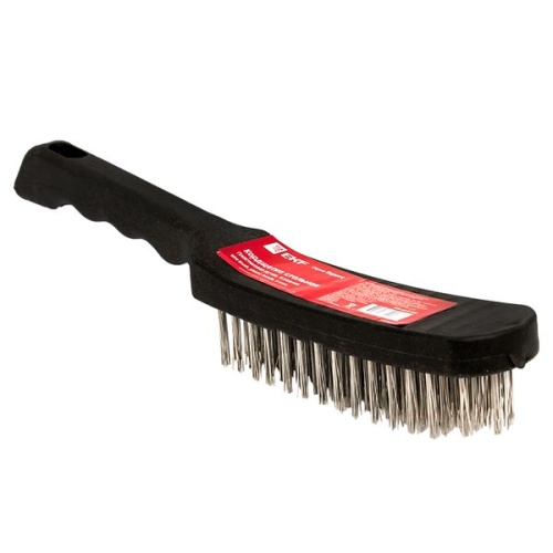 Кордщетка стальная, пластиковая ручка, 5 рядная EKF Expert | код wbs-pl-5-exp | EKF фото 2