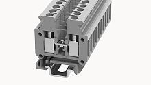 PCMB2.5-01P-11-00Z(H), Клемма винтовая PC, DIN-15, 2.5 мм.кв., серый | код 11010000140 | DEGSON