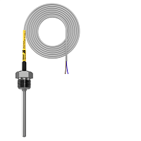 Датчик температуры погружной OptiSensor ESTF-PT1000-80-PVC-2 | код 286496 | КЭАЗ