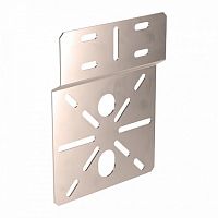 Монтажная пластина для ЭМК Стандарт INOX (AISI 409) 195х150 (35 шт/кор) Промрукав | код PR16.3815 | ПРОМРУКАВ