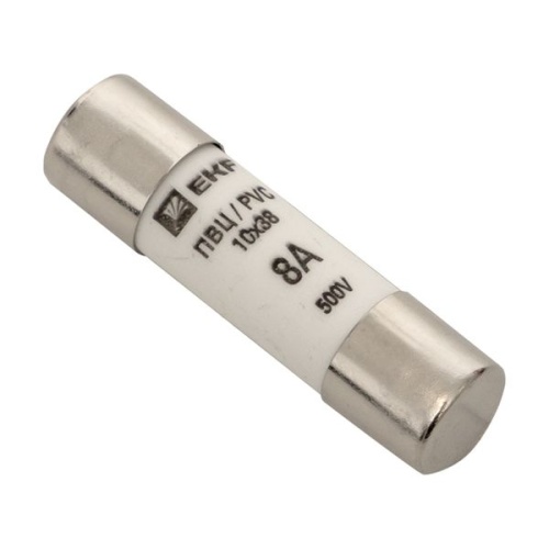 Плавкая вставка цилиндрическая ПВЦ (10х38) 8А PROxima | код pvc-10x38-8 | EKF фото 2