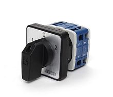 Переключатель полюсов реверсивный двухфазный (1-0-2) 50А | код PSA050KD234S | EMAS