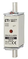 Предохранитель NH-000/gCP 5 kVAr | код 004117106 | ETI