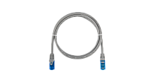 Коммутационный шнур NIKOMAX Essential Line U/UTP 4 пары, Кат.6 (Класс E), 250МГц, 2хRJ45/8P8C, T568B, заливной, с защитой защелки, многожильный, BC (чистая медь), 25AWG (7x0,175мм), LSZH нг(А)-HFLTx, серый, 1м | код NMC-PC4UE55B-ES-010-C-GY (0) Брен