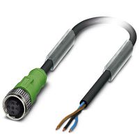 Кабель для датчика / исполнительного элемента SAC-3P-10,0-PUR/M12FS B | код 1694208 | PHOENIX CONTACT